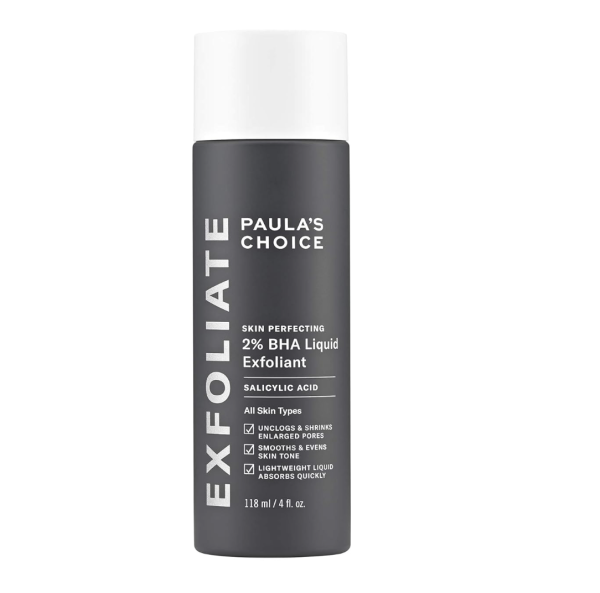 Paula's Choice SKIN PERFECTING 2% BHA Liquid Salicylic Acid Exfoliant-Facial Exfoliant for Blackheads, Enlarged Pores, Wrinkles & Fine Lines